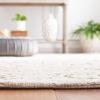 imageMartha Stewart x SAFAVIEH Area Rug Collection  8 x 10 Ivory ampamp Natural Handmade Wool Ideal for Living Room Bedroom Office Dining Space MSR3532AIvoryNatural