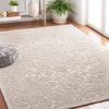 imageMartha Stewart x SAFAVIEH Area Rug Collection  8 x 10 Ivory ampamp Natural Handmade Wool Ideal for Living Room Bedroom Office Dining Space MSR3532AIvoryNatural
