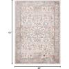 imageMartha Stewart x SAFAVIEH Area Rug Collection  8 x 10 Light Blue ampamp Ivory NonShedding ampamp Easy Cleaning Ideal for Living Room Bedroom Office Dining Space MSR877MGreyIvory