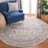 imageMartha Stewart x SAFAVIEH Area Rug Collection  8 x 10 Light Blue ampamp Ivory NonShedding ampamp Easy Cleaning Ideal for Living Room Bedroom Office Dining Space MSR877MGreyIvory