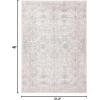 imageMartha Stewart x SAFAVIEH Area Rug Collection  8 x 10 Light Grey ampamp Beige NonShedding ampamp Easy Cleaning Ideal for Living Room Bedroom Office Dining Space MSR8989BLight GreyBeige