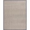 imageMartha Stewart x SAFAVIEH Area Rug Collection  8 x 10 Natural ampamp Dark Grey Sisal Ideal for Living Room Bedroom Dining Space MSR9441ANaturalDark Grey