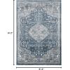 imageMartha Stewart x SAFAVIEH Area Rug Collection  8 x 10 Navy ampamp Ivory NonShedding ampamp Easy Cleaning Ideal for Living Room Bedroom Office Dining Space MSR858NNavyIvory