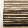 imageMartha Stewart x SAFAVIEH Area Rug Collection  8 x 10 Nimbus Cloud Gray Handmade Wool ampamp Viscose Ideal for Living Room Bedroom Office Dining Space MSR3619ATilled Soil Brown
