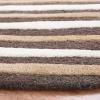 imageMartha Stewart x SAFAVIEH Area Rug Collection  8 x 10 Nimbus Cloud Gray Handmade Wool ampamp Viscose Ideal for Living Room Bedroom Office Dining Space MSR3619ATilled Soil Brown