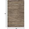 imageMartha Stewart x SAFAVIEH Area Rug Collection  8 x 10 Nimbus Cloud Gray Handmade Wool ampamp Viscose Ideal for Living Room Bedroom Office Dining Space MSR3619ATilled Soil Brown