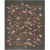 imageMartha Stewart x SAFAVIEH Area Rug Collection  8 x 10 Persimmon Red Handmade Wool ampamp Viscose Ideal for Living Room Bedroom Office Dining Space MSR3611AFrancesca Black