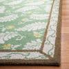 imageMartha Stewart x SAFAVIEH Area Rug Collection  8 x 10 Plumage Blue Handmade Wool Ideal for Living Room Bedroom Office Dining Space MSR3753AChina Green Mar