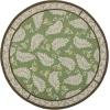 imageMartha Stewart x SAFAVIEH Area Rug Collection  8 x 10 Plumage Blue Handmade Wool Ideal for Living Room Bedroom Office Dining Space MSR3753AChina Green Mar