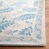 imageMartha Stewart x SAFAVIEH Area Rug Collection  8 x 10 Plumage Blue Handmade Wool Ideal for Living Room Bedroom Office Dining Space MSR3753APlumage Blue