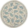 imageMartha Stewart x SAFAVIEH Area Rug Collection  8 x 10 Plumage Blue Handmade Wool Ideal for Living Room Bedroom Office Dining Space MSR3753APlumage Blue