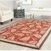 imageMartha Stewart x SAFAVIEH Area Rug Collection  8 x 10 Plumage Blue Handmade Wool Ideal for Living Room Bedroom Office Dining Space MSR3753ASaffron Red