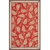 imageMartha Stewart x SAFAVIEH Area Rug Collection  8 x 10 Plumage Blue Handmade Wool Ideal for Living Room Bedroom Office Dining Space MSR3753ASaffron Red