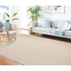 imageMartha Stewart x SAFAVIEH Area Rug Collection  9 x 12 Ivory ampamp Grey Handmade Wool Ideal for Living Room Bedroom Office Dining Space MSR3503FIvory