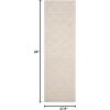 imageMartha Stewart x SAFAVIEH Area Rug Collection  9 x 12 Ivory ampamp Grey Handmade Wool Ideal for Living Room Bedroom Office Dining Space MSR3503FIvory
