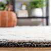 imageMartha Stewart x SAFAVIEH Area Rug Collection  9 x 12 Ivory ampamp Grey Handmade Wool Ideal for Living Room Bedroom Office Dining Space MSR3503FIvoryBlack