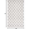 imageMartha Stewart x SAFAVIEH Area Rug Collection  9 x 12 Ivory ampamp Grey Handmade Wool Ideal for Living Room Bedroom Office Dining Space MSR3503FIvoryBlack