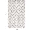 imageMartha Stewart x SAFAVIEH Area Rug Collection  9 x 12 Ivory ampamp Grey Handmade Wool Ideal for Living Room Bedroom Office Dining Space MSR3503FIvoryBlack