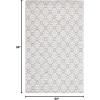 imageMartha Stewart x SAFAVIEH Area Rug Collection  9 x 12 Ivory ampamp Grey Handmade Wool Ideal for Living Room Bedroom Office Dining Space MSR3503FIvoryGrey