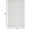 imageMartha Stewart x SAFAVIEH Area Rug Collection  9 x 12 Ivory ampamp Grey Handmade Wool Ideal for Living Room Bedroom Office Dining Space MSR3503FIvoryGreen