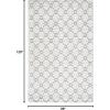 imageMartha Stewart x SAFAVIEH Area Rug Collection  9 x 12 Ivory ampamp Grey Handmade Wool Ideal for Living Room Bedroom Office Dining Space MSR3503FIvoryGreen