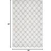imageMartha Stewart x SAFAVIEH Area Rug Collection  9 x 12 Ivory ampamp Grey Handmade Wool Ideal for Living Room Bedroom Office Dining Space MSR3503FIvoryGreen
