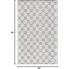 imageMartha Stewart x SAFAVIEH Area Rug Collection  9 x 12 Ivory ampamp Grey Handmade Wool Ideal for Living Room Bedroom Office Dining Space MSR3503FIvoryNavy