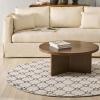 imageMartha Stewart x SAFAVIEH Area Rug Collection  9 x 12 Ivory ampamp Grey Handmade Wool Ideal for Living Room Bedroom Office Dining Space MSR3503FIvoryNavy