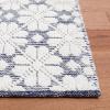 imageMartha Stewart x SAFAVIEH Area Rug Collection  9 x 12 Ivory ampamp Grey Handmade Wool Ideal for Living Room Bedroom Office Dining Space MSR3503FIvoryNavy