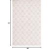 imageMartha Stewart x SAFAVIEH Area Rug Collection  9 x 12 Ivory ampamp Grey Handmade Wool Ideal for Living Room Bedroom Office Dining Space MSR3503FIvoryRed