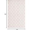 imageMartha Stewart x SAFAVIEH Area Rug Collection  9 x 12 Ivory ampamp Grey Handmade Wool Ideal for Living Room Bedroom Office Dining Space MSR3503FIvoryRed