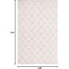 imageMartha Stewart x SAFAVIEH Area Rug Collection  9 x 12 Ivory ampamp Grey Handmade Wool Ideal for Living Room Bedroom Office Dining Space MSR3503FIvoryRed