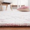 imageMartha Stewart x SAFAVIEH Area Rug Collection  9 x 12 Ivory ampamp Grey Handmade Wool Ideal for Living Room Bedroom Office Dining Space MSR3503FIvoryRed