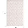 imageMartha Stewart x SAFAVIEH Area Rug Collection  9 x 12 Ivory ampamp Grey Handmade Wool Ideal for Living Room Bedroom Office Dining Space MSR3503FIvoryRed