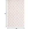 imageMartha Stewart x SAFAVIEH Area Rug Collection  9 x 12 Ivory ampamp Grey Handmade Wool Ideal for Living Room Bedroom Office Dining Space MSR3503FIvoryRed
