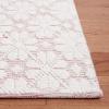 imageMartha Stewart x SAFAVIEH Area Rug Collection  9 x 12 Ivory ampamp Grey Handmade Wool Ideal for Living Room Bedroom Office Dining Space MSR3503FIvoryRed