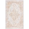 imageMartha Stewart x SAFAVIEH Machine Washable Area Rug Collection  5 x 8 Beige ampamp Gold Slip Resistant ampamp Easy Cleaning Ideal for Ideal for Living Room Bedroom Dining Space MSRW127BBeigeGold