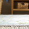 imageMartha Stewart x SAFAVIEH Machine Washable Area Rug Collection  5 x 8 Beige ampamp Light Green Slip Resistant ampamp Easy Cleaning Ideal for Ideal for Living Room Bedroom Dining Space MSRW189BBeigeLight Green