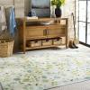 imageMartha Stewart x SAFAVIEH Machine Washable Area Rug Collection  5 x 8 Beige ampamp Light Green Slip Resistant ampamp Easy Cleaning Ideal for Ideal for Living Room Bedroom Dining Space MSRW189BBeigeLight Green