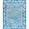 imageMartha Stewart x SAFAVIEH Machine Washable Area Rug Collection  5 x 8 Blue ampamp Beige Slip Resistant ampamp Easy Cleaning Ideal for Ideal for Living Room Bedroom Dining Space MSRW194LBlueBeige