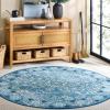 imageMartha Stewart x SAFAVIEH Machine Washable Area Rug Collection  5 x 8 Blue ampamp Beige Slip Resistant ampamp Easy Cleaning Ideal for Ideal for Living Room Bedroom Dining Space MSRW194LBlueBeige
