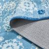 imageMartha Stewart x SAFAVIEH Machine Washable Area Rug Collection  5 x 8 Blue ampamp Beige Slip Resistant ampamp Easy Cleaning Ideal for Ideal for Living Room Bedroom Dining Space MSRW194LBlueBeige