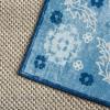 imageMartha Stewart x SAFAVIEH Machine Washable Area Rug Collection  5 x 8 Blue ampamp Beige Slip Resistant ampamp Easy Cleaning Ideal for Ideal for Living Room Bedroom Dining Space MSRW194LBlueBeige