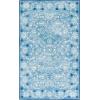 imageMartha Stewart x SAFAVIEH Machine Washable Area Rug Collection  5 x 8 Blue ampamp Beige Slip Resistant ampamp Easy Cleaning Ideal for Ideal for Living Room Bedroom Dining Space MSRW194LBlueBeige