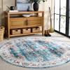 imageMartha Stewart x SAFAVIEH Machine Washable Area Rug Collection  5 x 8 Green ampamp Beige Slip Resistant ampamp Easy Cleaning Ideal for Ideal for Living Room Bedroom Dining Space MSRW112YGreenBeige