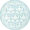 imageMartha Stewart x SAFAVIEH Machine Washable Area Rug Collection  5 x 8 Ivory ampamp Light Blue Slip Resistant ampamp Easy Cleaning Ideal for Ideal for Living Room Bedroom Dining Space MSRW182AIvoryLight Blue