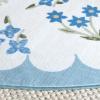 imageMartha Stewart x SAFAVIEH Machine Washable Area Rug Collection  5 x 8 Ivory ampamp Light Blue Slip Resistant ampamp Easy Cleaning Ideal for Ideal for Living Room Bedroom Dining Space MSRW198AIvoryLight Blue