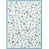 imageMartha Stewart x SAFAVIEH Machine Washable Area Rug Collection  5 x 8 Ivory ampamp Light Blue Slip Resistant ampamp Easy Cleaning Ideal for Ideal for Living Room Bedroom Dining Space MSRW198AIvoryLight Blue