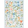 imageMartha Stewart x SAFAVIEH Machine Washable Area Rug Collection  5 x 8 Light Blue ampamp Rust Slip Resistant ampamp Easy Cleaning Ideal for Ideal for Living Room Bedroom Dining Space MSRW190KLight BlueRust