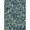 imageMartha Stewart x SAFAVIEH Machine Washable Area Rug Collection  5 x 8 Navy ampamp Gold Slip Resistant ampamp Easy Cleaning Ideal for Ideal for Living Room Bedroom Dining Space MSRW192NNavyGold